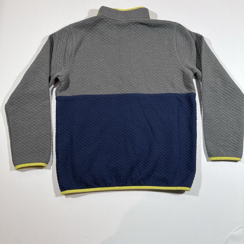 L.L.Bean Kids' Quilted 1/4 Snap Colorblock Pullover Sweater Large 14-16 - Picture 10 of 10